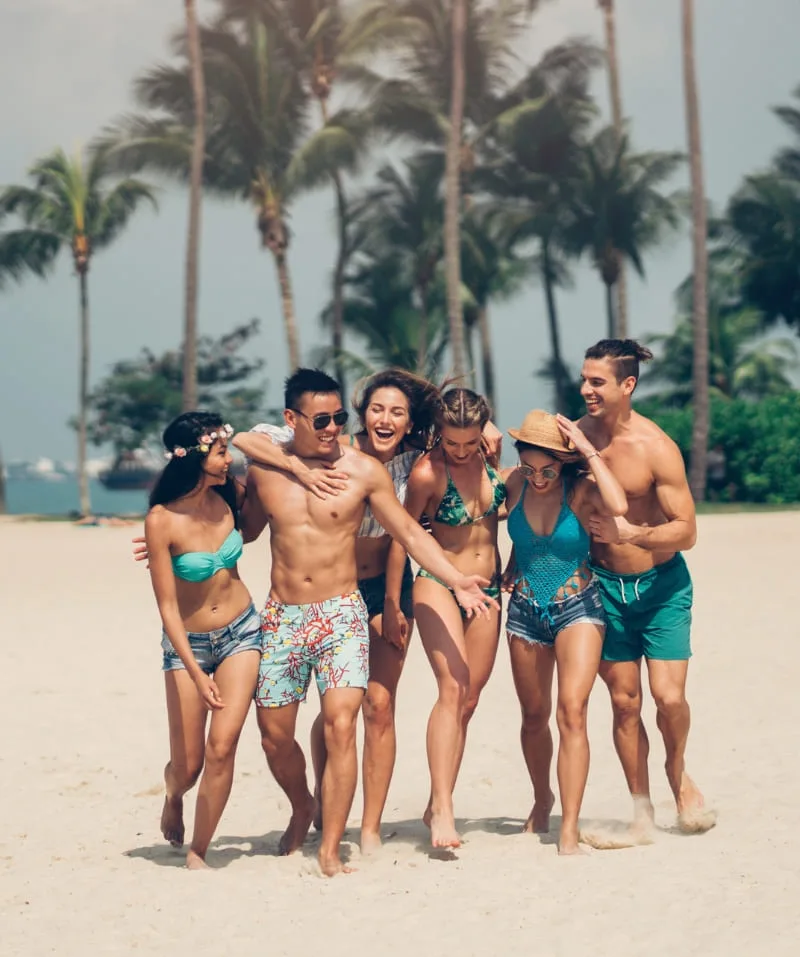 domy custome beach wear banner