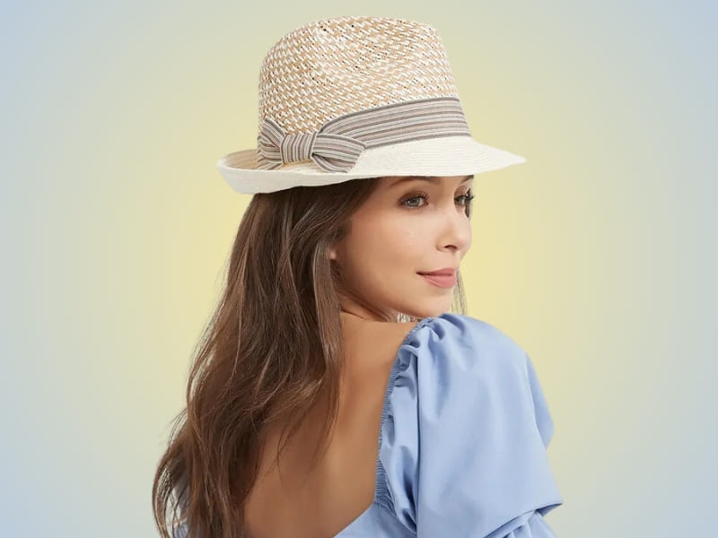 cappello di paglia fedora
