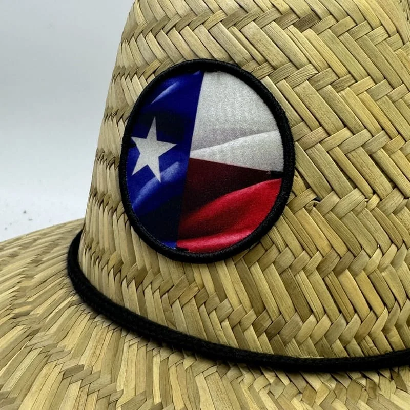 custom lifeguard straw hat