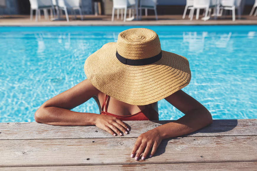 Chapeau de paille personnalisé